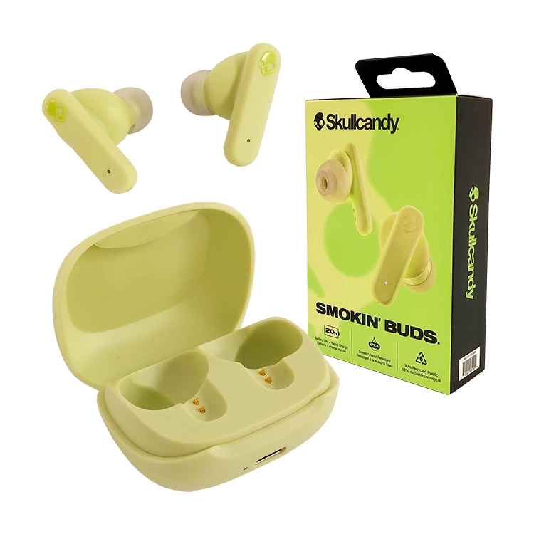 Auriculares Skullcandy Smokin´ Buds True Wireless In-Ear Matcha Verde Art.68621